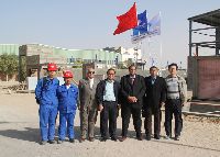 Mr. Wu Duoyu, Deputy General Manager of CNTIC visited the Owner of Kaolin Silica Sand Production Plant Project and the Site