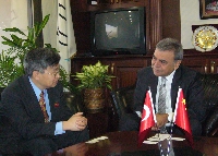 中技公司赵世国副总经理拜访土耳其Izmir市市长