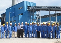 中技公司唐毅总裁一行视察印尼西苏电站项目现场