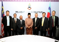 中技公司孙卫明常务副总裁拜会马来西亚沙巴州首席部长