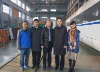中技公司薛冬云副总裁拜访轨道交通国家重点实验室