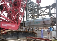 中技海外风采：中技公司孟加拉古拉绍电站项目燃机发电机顺利就位