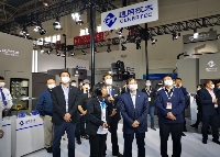 中技公司领导班子参观中国国际机床展览会