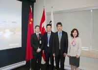 Vice President of CNTIC Xue Dongyun Visited Bombardier Montreal Headquarters
