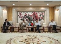 CNTIC President Tang Yi Met with Argentina Owner Company Directors and Contractors Team 