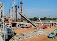  Overseas Attractions: Hoisting Work of Exhaust Heat Boiler Steel Frame started in CNTIC Bangladesh Ghorasal Power Station Project