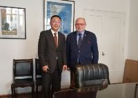 Chairman of CNTIC Tang Yi meets with Argentine Ambassador to China