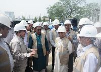 Chief Communications Officer (CCO) Azad of Bangladeshi Prime Minister's Office Inspects CNTIC’s Ashuganj East Power Station Project in Bangladesh 