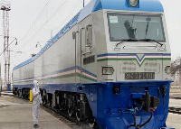 CNTIC’s First Batch of Locomotives for Uzbekistan Arrived in Tashkent