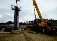 First Steel Structure Hoisted Successfully for Main Machine Hall of CNTIC Ashuganj Power Plant (East) Project