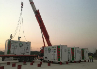 First-batch Units of 400MW Gas Fired Power Plant (Thaketa) Undertaken by CNTIC Delivered on Project Site