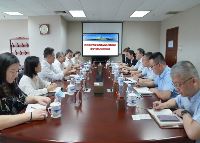 President Wang Yanming Meets with Sun Liqiang, General Manager of International Business Department of China Communications Construction Company Ltd